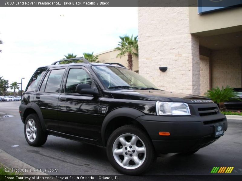 Java Black Metallic / Black 2003 Land Rover Freelander SE