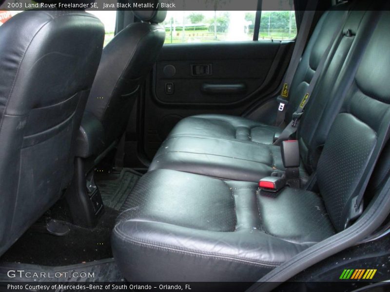 Java Black Metallic / Black 2003 Land Rover Freelander SE