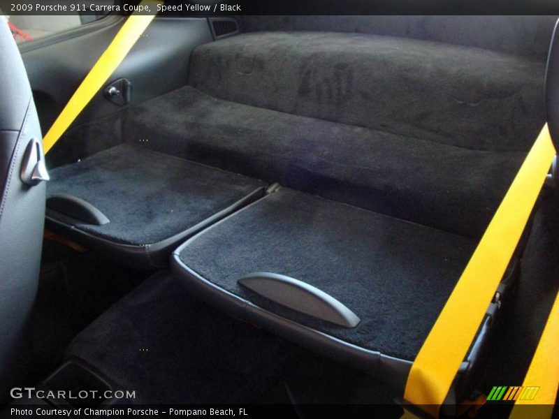 Speed Yellow / Black 2009 Porsche 911 Carrera Coupe