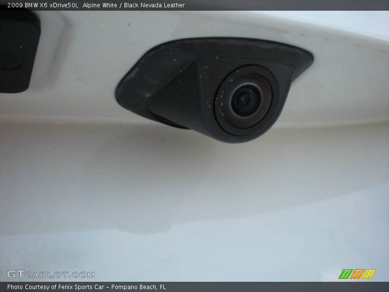 Alpine White / Black Nevada Leather 2009 BMW X6 xDrive50i