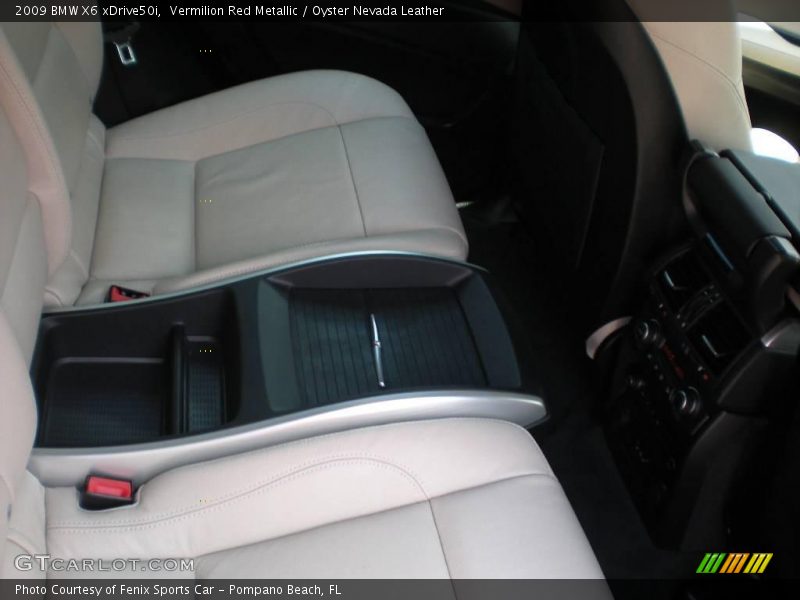 Vermilion Red Metallic / Oyster Nevada Leather 2009 BMW X6 xDrive50i