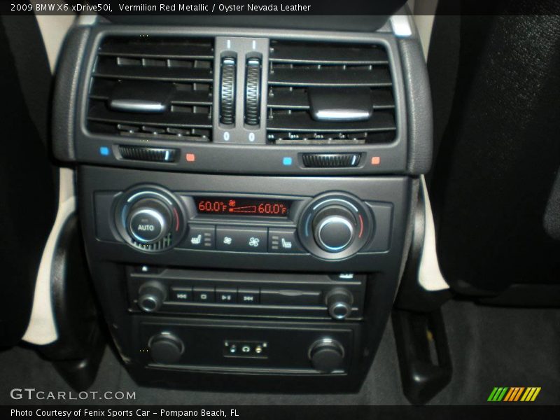 Vermilion Red Metallic / Oyster Nevada Leather 2009 BMW X6 xDrive50i