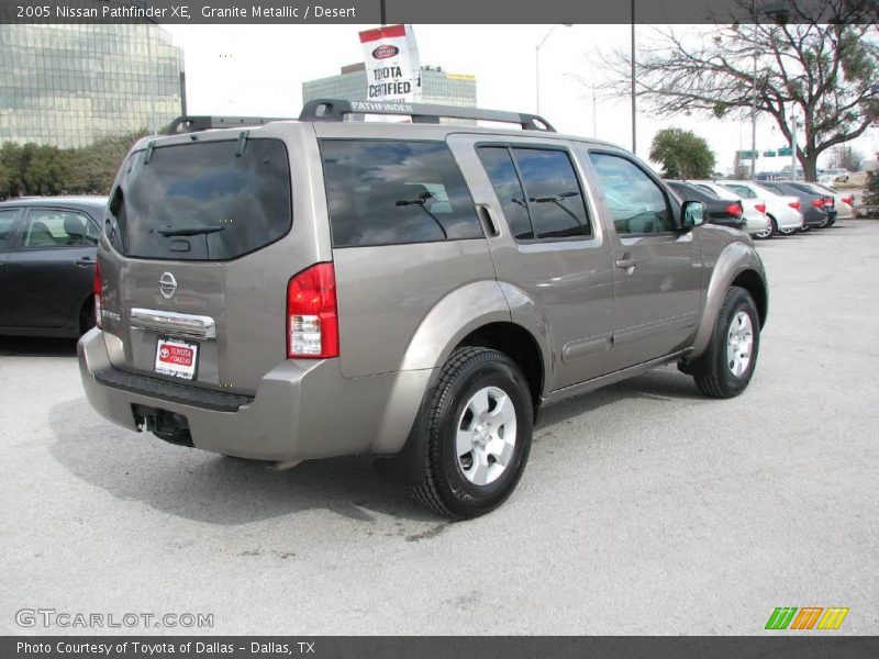 Granite Metallic / Desert 2005 Nissan Pathfinder XE