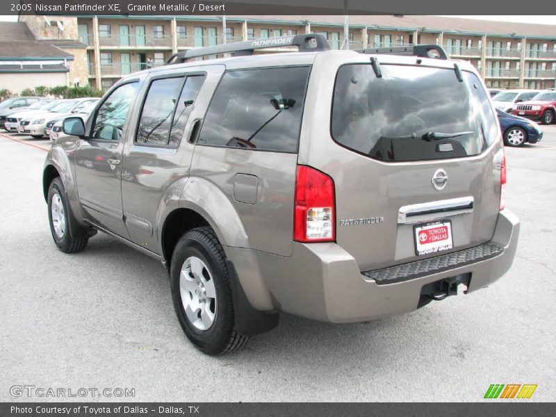 Granite Metallic / Desert 2005 Nissan Pathfinder XE
