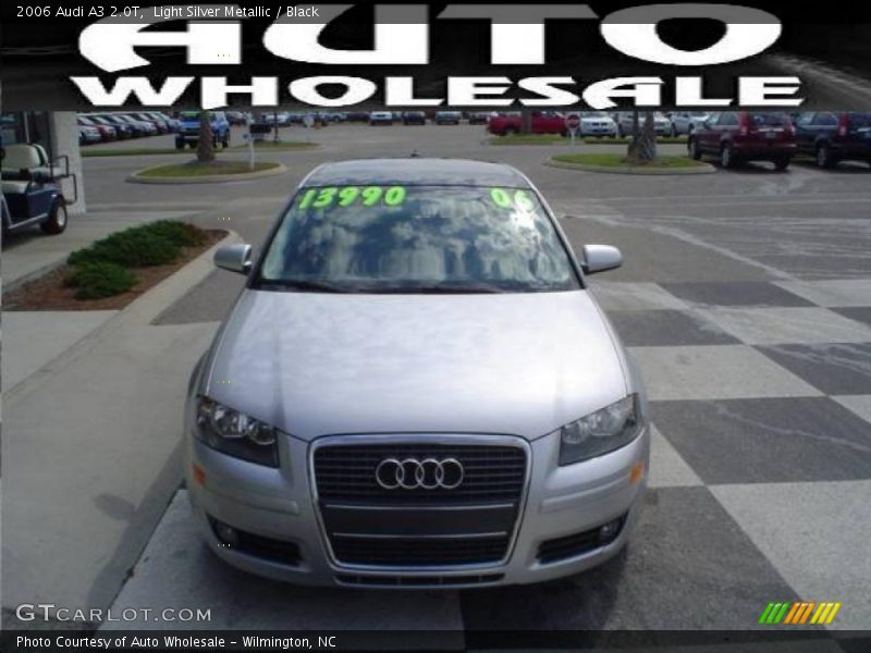 Light Silver Metallic / Black 2006 Audi A3 2.0T