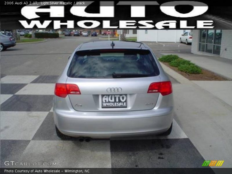Light Silver Metallic / Black 2006 Audi A3 2.0T