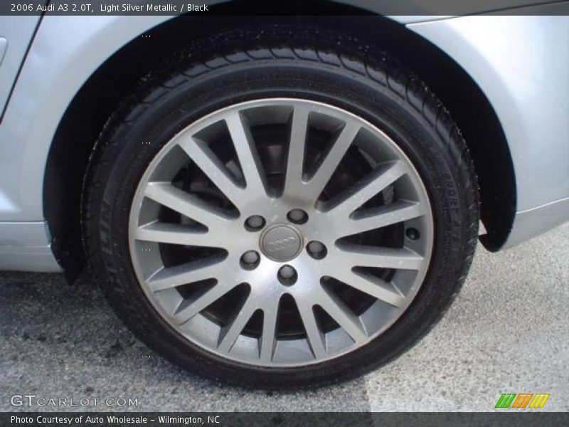 Light Silver Metallic / Black 2006 Audi A3 2.0T