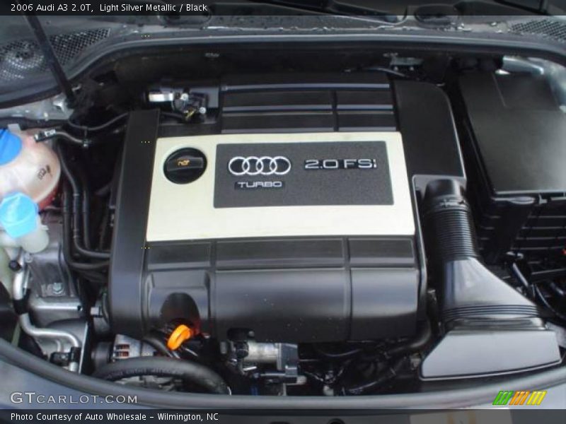 Light Silver Metallic / Black 2006 Audi A3 2.0T