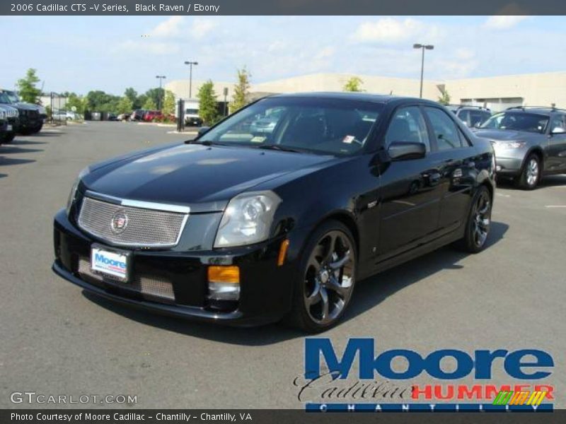 Black Raven / Ebony 2006 Cadillac CTS -V Series