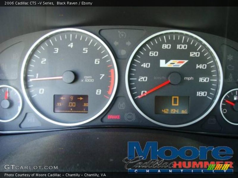 Black Raven / Ebony 2006 Cadillac CTS -V Series