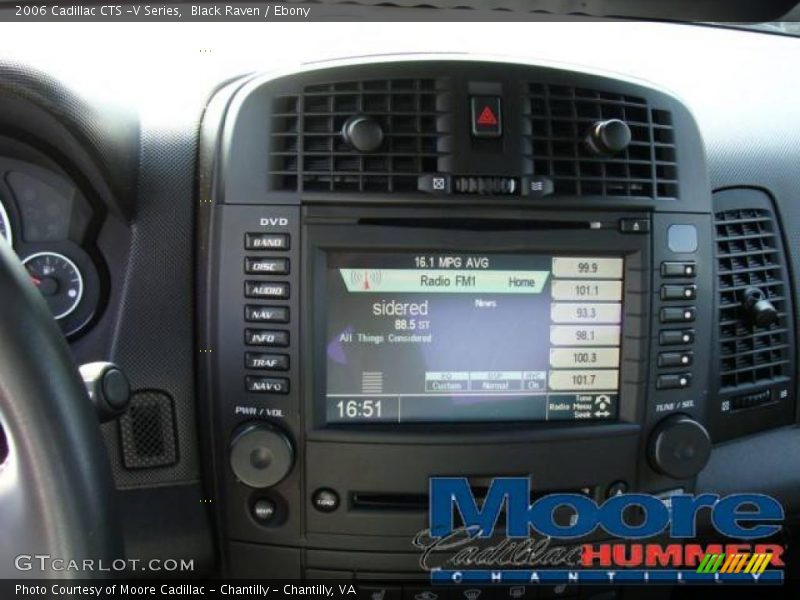 Black Raven / Ebony 2006 Cadillac CTS -V Series