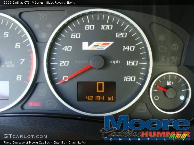 Black Raven / Ebony 2006 Cadillac CTS -V Series