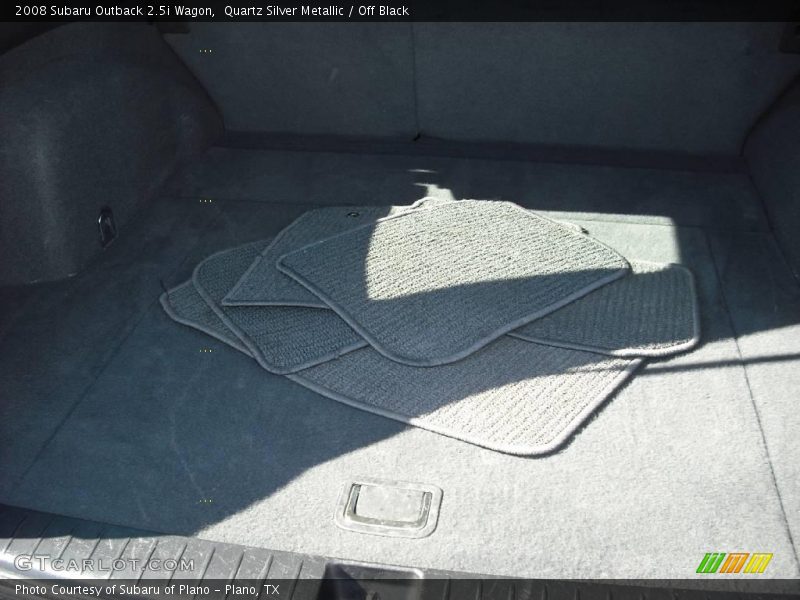 Quartz Silver Metallic / Off Black 2008 Subaru Outback 2.5i Wagon