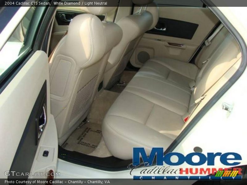 White Diamond / Light Neutral 2004 Cadillac CTS Sedan
