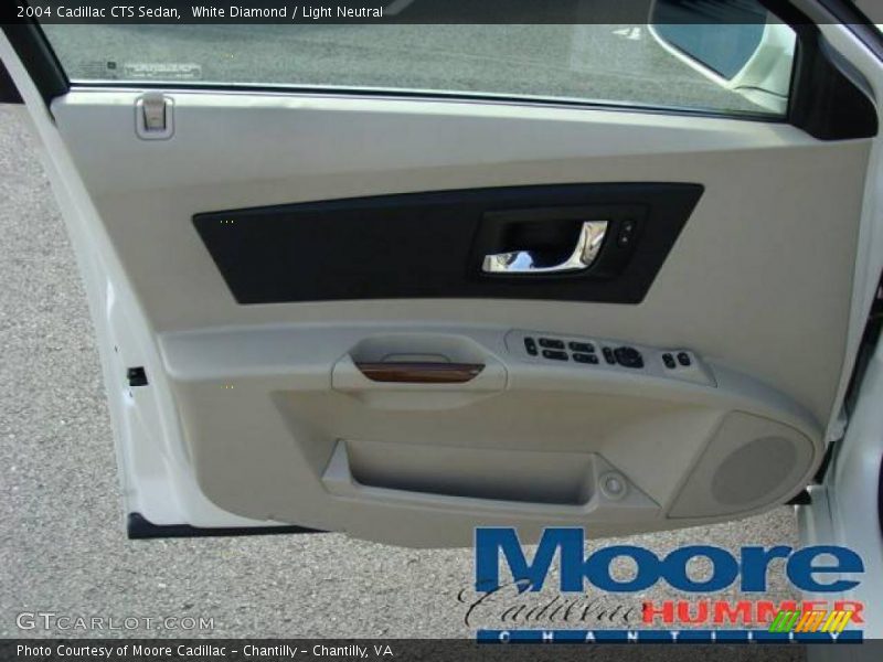 White Diamond / Light Neutral 2004 Cadillac CTS Sedan