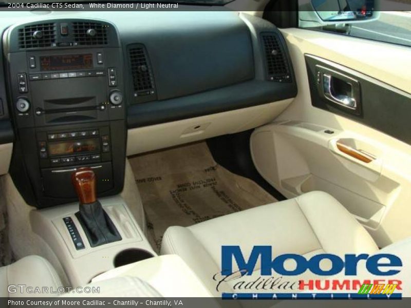 White Diamond / Light Neutral 2004 Cadillac CTS Sedan