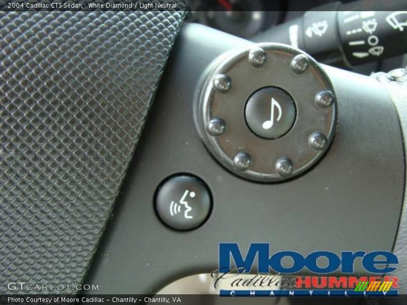 White Diamond / Light Neutral 2004 Cadillac CTS Sedan
