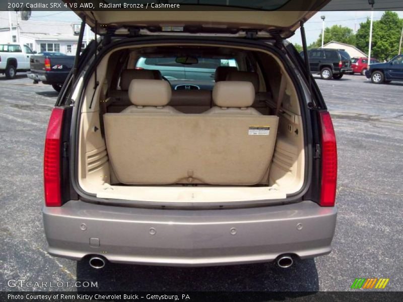 Radiant Bronze / Cashmere 2007 Cadillac SRX 4 V8 AWD