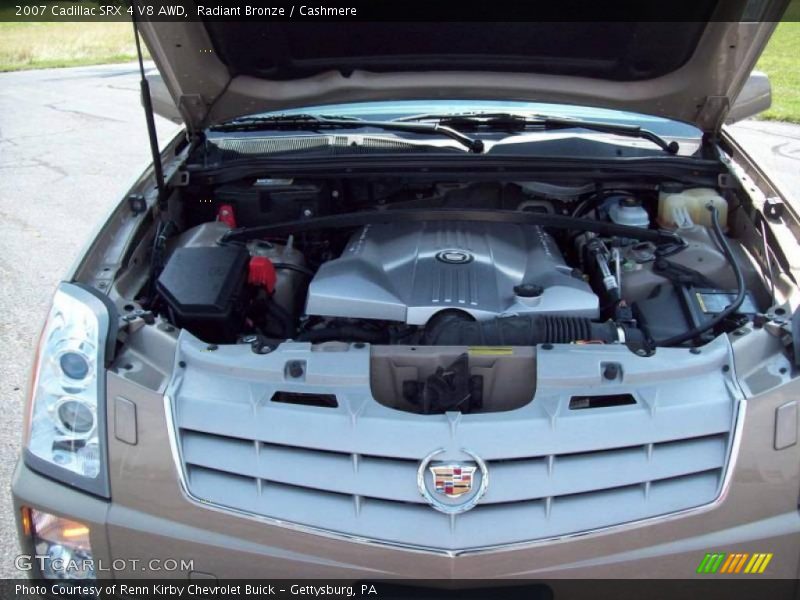 Radiant Bronze / Cashmere 2007 Cadillac SRX 4 V8 AWD