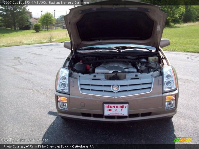Radiant Bronze / Cashmere 2007 Cadillac SRX 4 V8 AWD