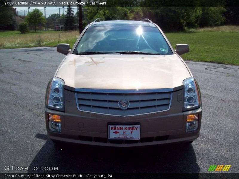 Radiant Bronze / Cashmere 2007 Cadillac SRX 4 V8 AWD
