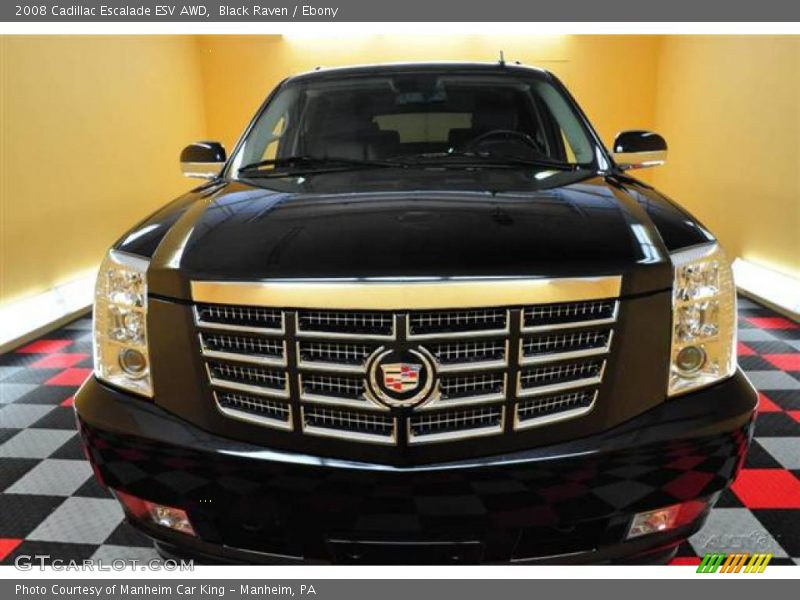 Black Raven / Ebony 2008 Cadillac Escalade ESV AWD