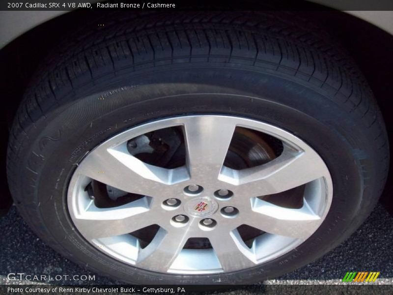 Radiant Bronze / Cashmere 2007 Cadillac SRX 4 V8 AWD
