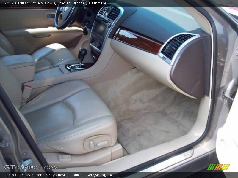 Radiant Bronze / Cashmere 2007 Cadillac SRX 4 V8 AWD