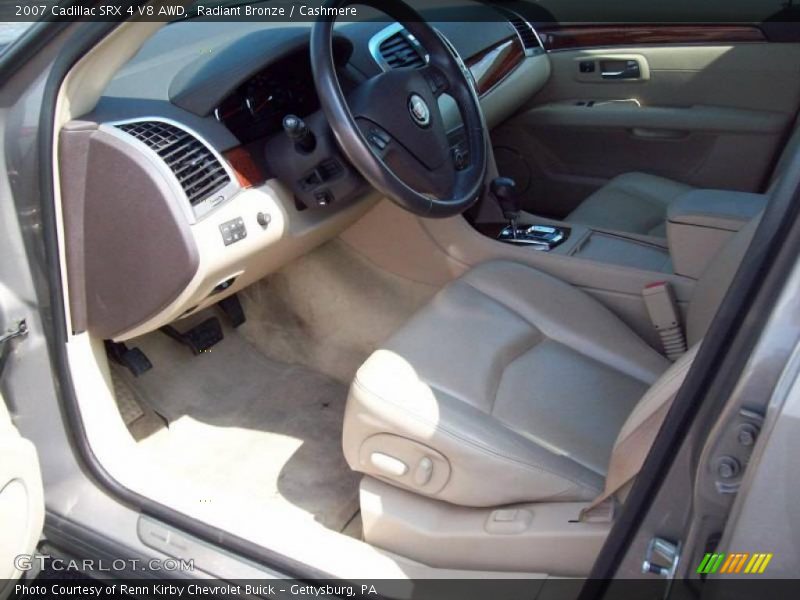 Radiant Bronze / Cashmere 2007 Cadillac SRX 4 V8 AWD