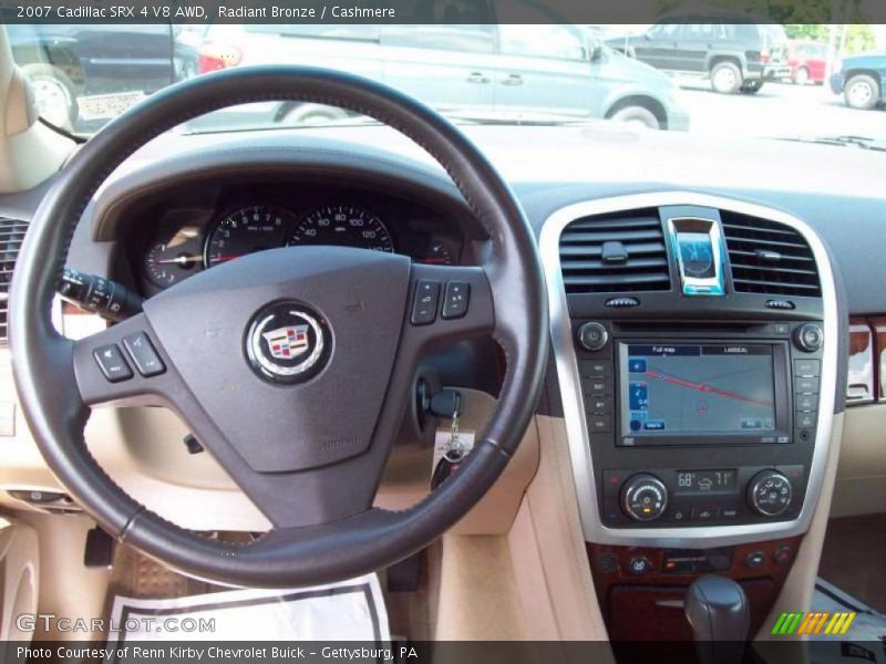 Radiant Bronze / Cashmere 2007 Cadillac SRX 4 V8 AWD