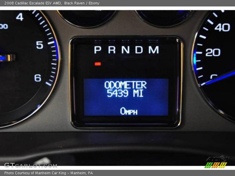Black Raven / Ebony 2008 Cadillac Escalade ESV AWD