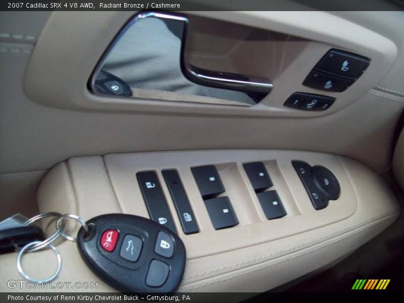 Radiant Bronze / Cashmere 2007 Cadillac SRX 4 V8 AWD