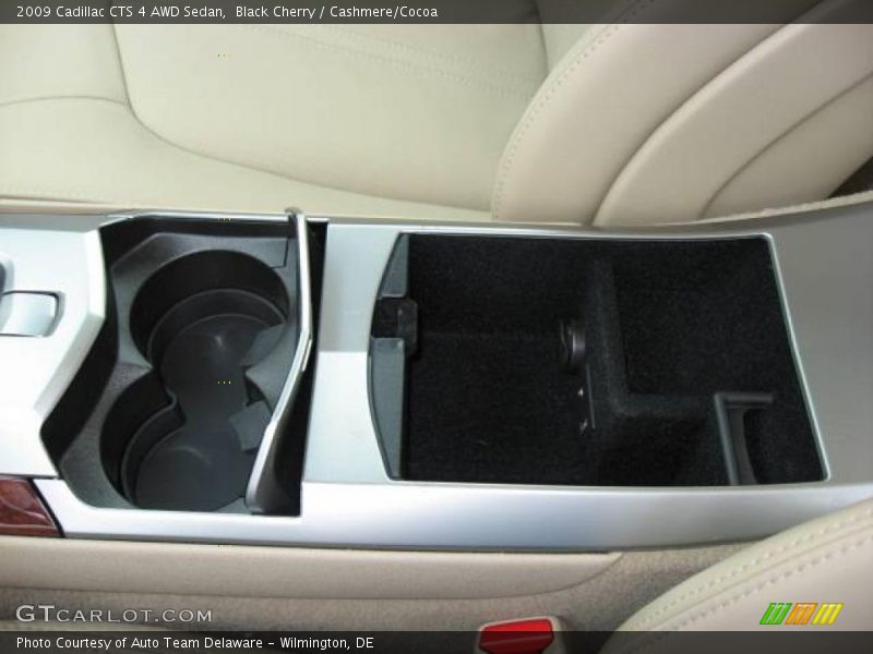 Black Cherry / Cashmere/Cocoa 2009 Cadillac CTS 4 AWD Sedan