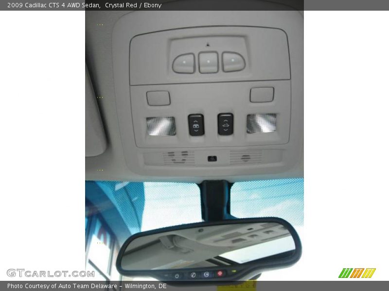 Crystal Red / Ebony 2009 Cadillac CTS 4 AWD Sedan