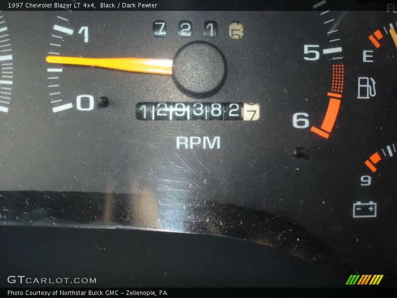 Black / Dark Pewter 1997 Chevrolet Blazer LT 4x4