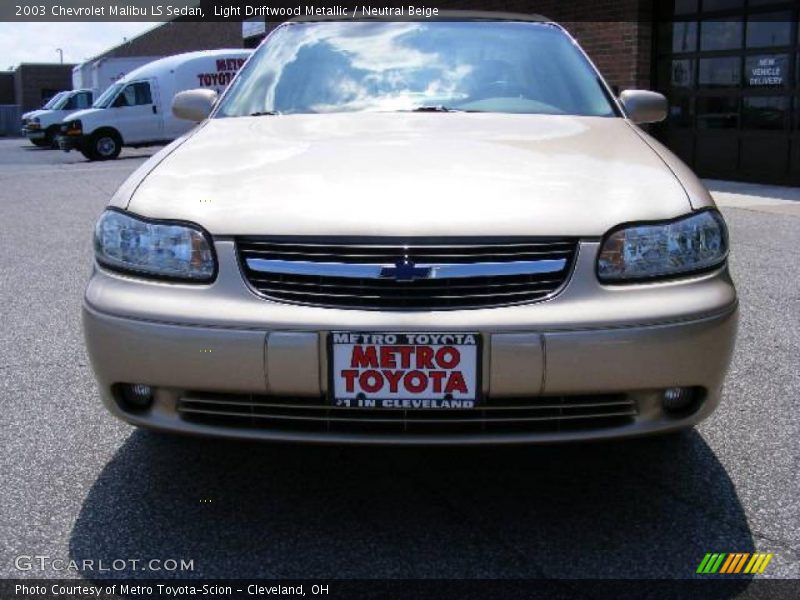 Light Driftwood Metallic / Neutral Beige 2003 Chevrolet Malibu LS Sedan