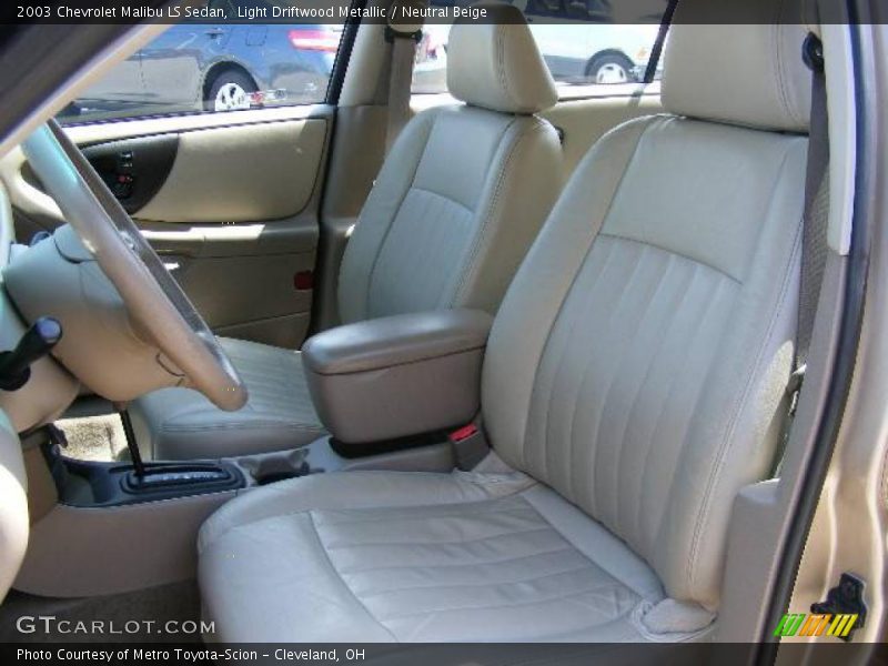 Light Driftwood Metallic / Neutral Beige 2003 Chevrolet Malibu LS Sedan