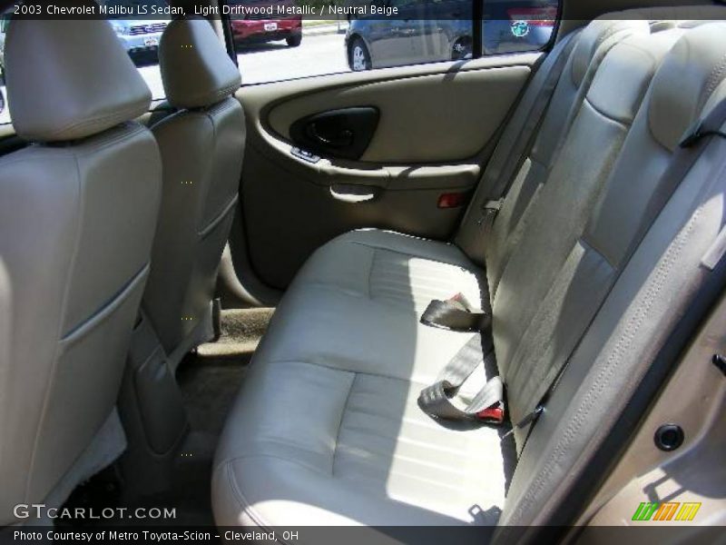 Light Driftwood Metallic / Neutral Beige 2003 Chevrolet Malibu LS Sedan