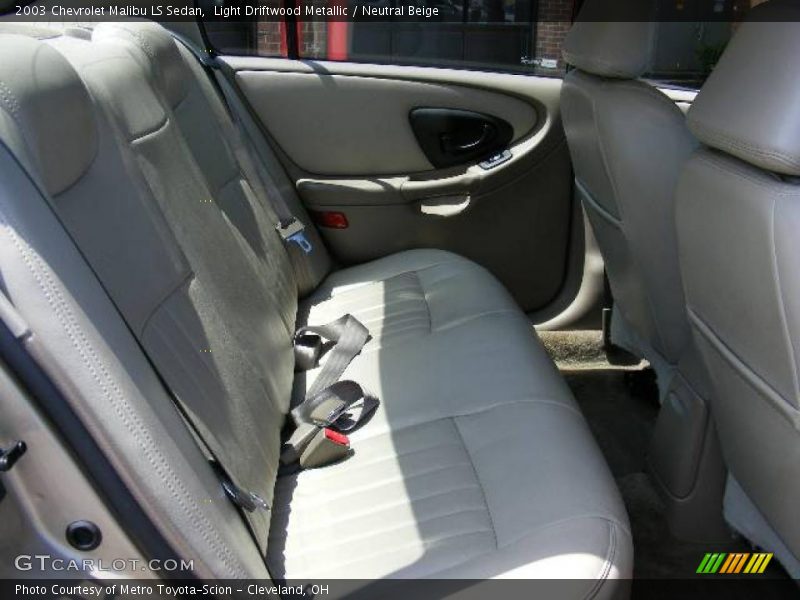 Light Driftwood Metallic / Neutral Beige 2003 Chevrolet Malibu LS Sedan