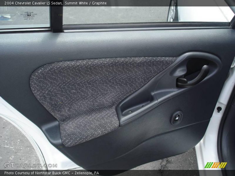 Summit White / Graphite 2004 Chevrolet Cavalier LS Sedan