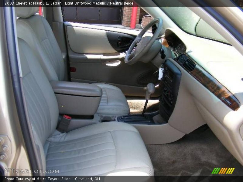 Light Driftwood Metallic / Neutral Beige 2003 Chevrolet Malibu LS Sedan