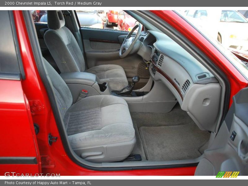 Torch Red / Medium Gray 2000 Chevrolet Impala LS