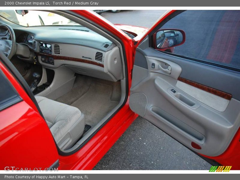 Torch Red / Medium Gray 2000 Chevrolet Impala LS