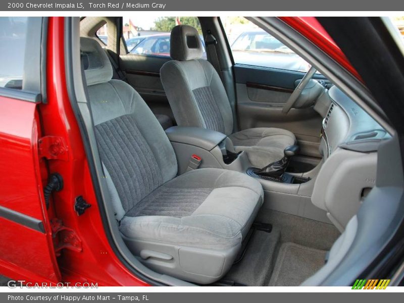 Torch Red / Medium Gray 2000 Chevrolet Impala LS