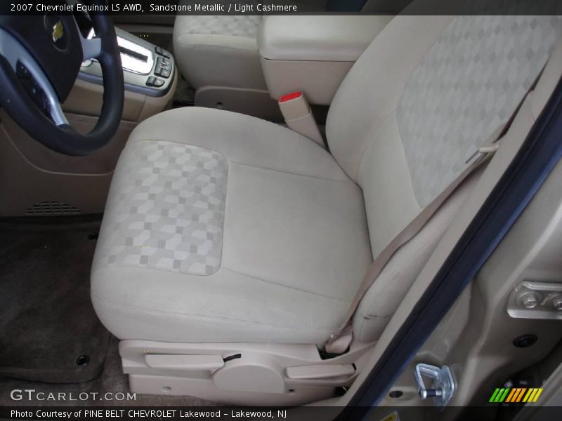 Sandstone Metallic / Light Cashmere 2007 Chevrolet Equinox LS AWD