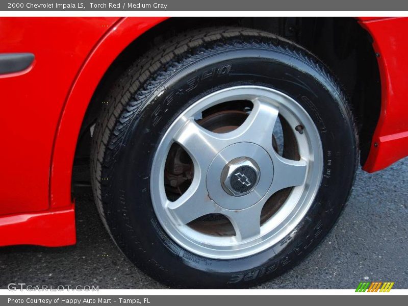 Torch Red / Medium Gray 2000 Chevrolet Impala LS