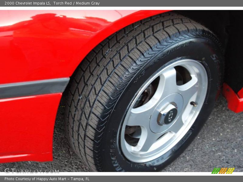 Torch Red / Medium Gray 2000 Chevrolet Impala LS