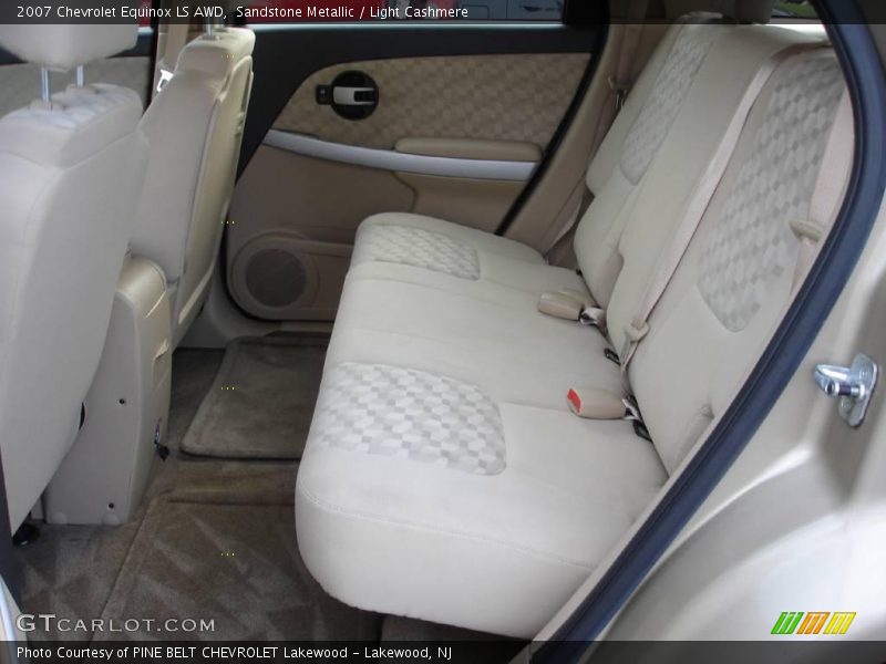 Sandstone Metallic / Light Cashmere 2007 Chevrolet Equinox LS AWD