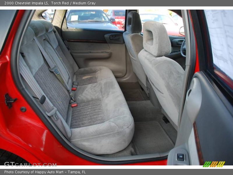 Torch Red / Medium Gray 2000 Chevrolet Impala LS