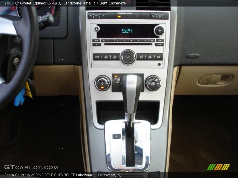Sandstone Metallic / Light Cashmere 2007 Chevrolet Equinox LS AWD